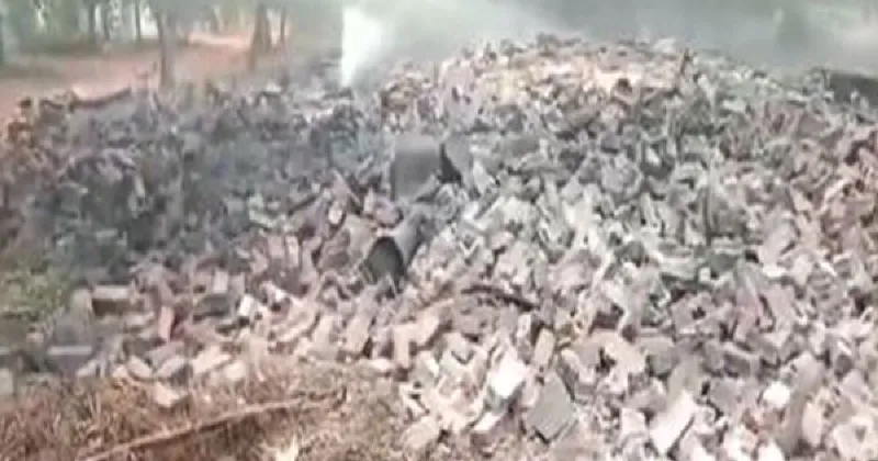 Tamil Nadu: Fire brought under control after an explosion at firecracker factory near Sivakasi