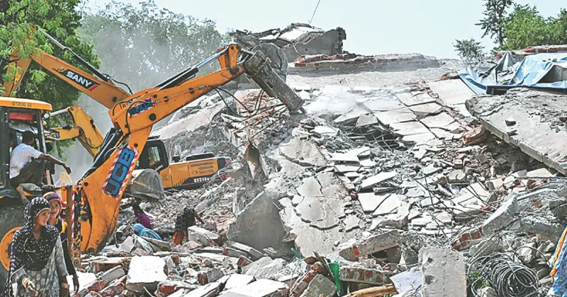JDA demolishes 70 more structures
