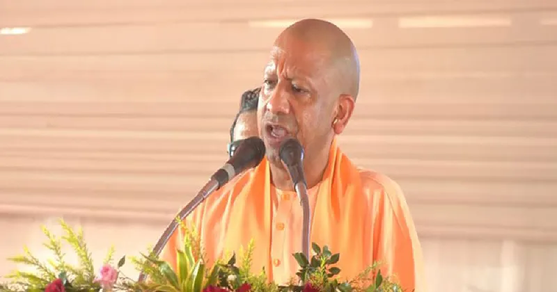 UP CM Yogi Adityanath attends mass wedding ceremony, distributes gifts to 1200 couples