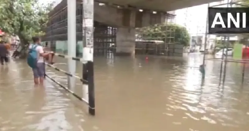 Assam: Severe waterlogging witnesses in parts of Guwahati amid heavy rainfall