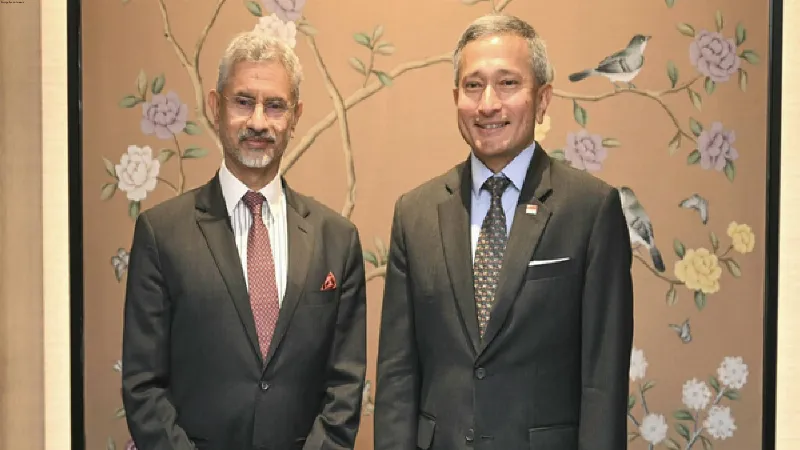 Jaishankar meets Singapore Foreign Minister, discusses regional, global developments