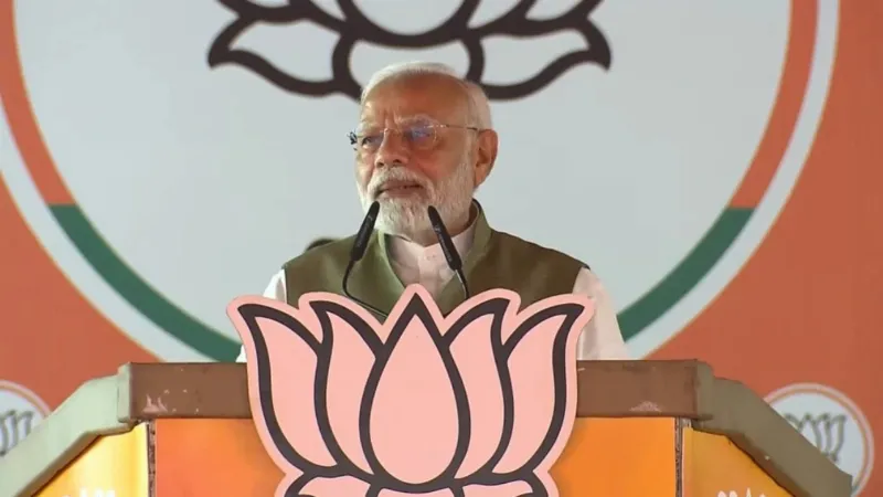 PM Modi attacks Congress in Nashik rally, says party wants to create rift among OBCs