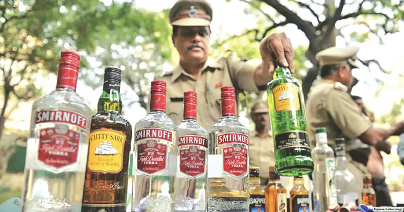 Excise department faces storage crisis as seized liquor piles up