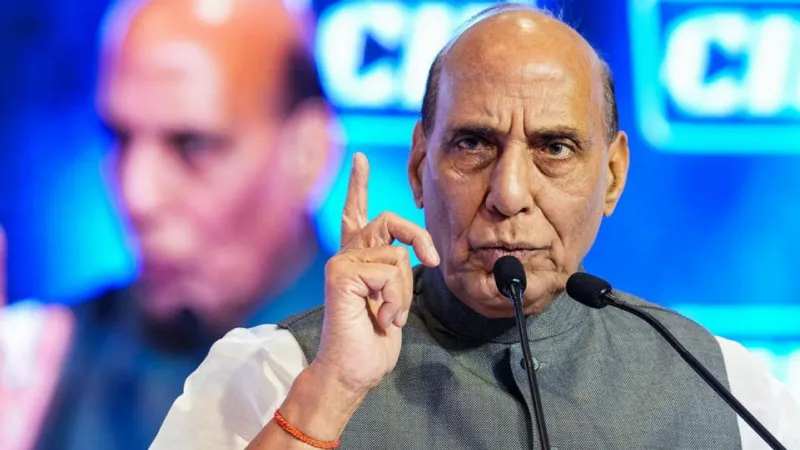 Maharashtra polls: Congress never gave respect to Babasaheb Ambedkar, says Rajnath Singh in Palghar