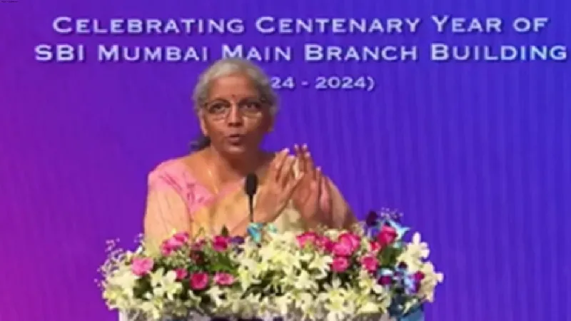 SBI to open 500 new branches in the Financial year 2025, says Nirmala Sitharaman