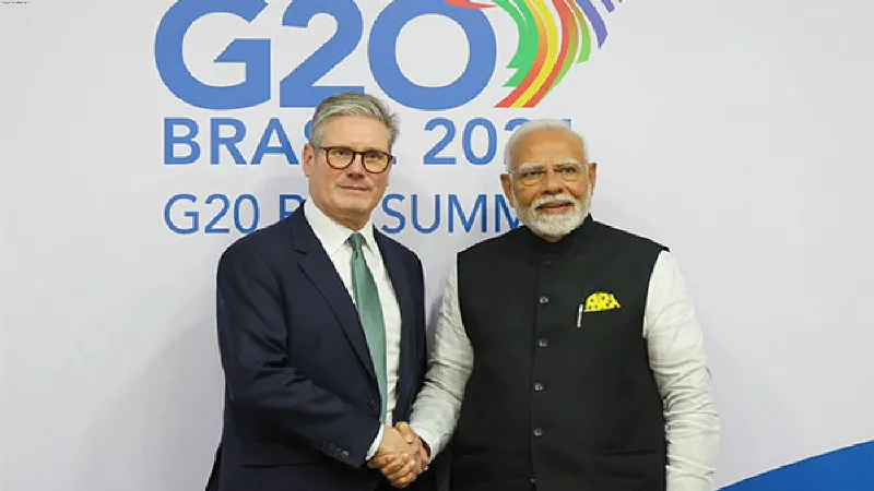 PM Modi raised issue of Indian economic offenders in UK with British PM Starmer