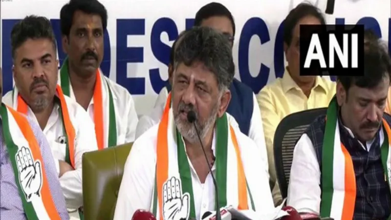 Congress wins all 3 bypolls in Karnataka, DK Shivakumar calls it 