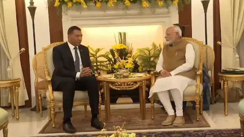 PM Modi holds bilateral meeting with Jamaican counterpart Holness