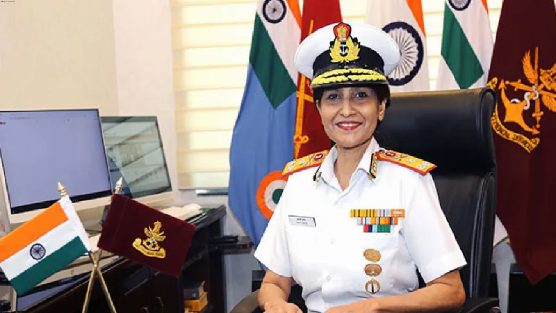 Surgeon Vice Admiral Arti Sarin, first woman Director General of Armed Forces Medical Services