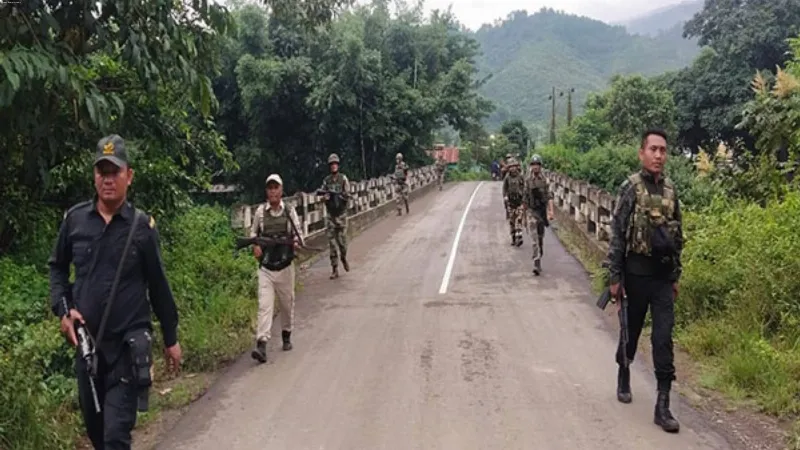 Manipur: Security forces conduct search operations in vulnerable areas; arms and ammunitions recovered