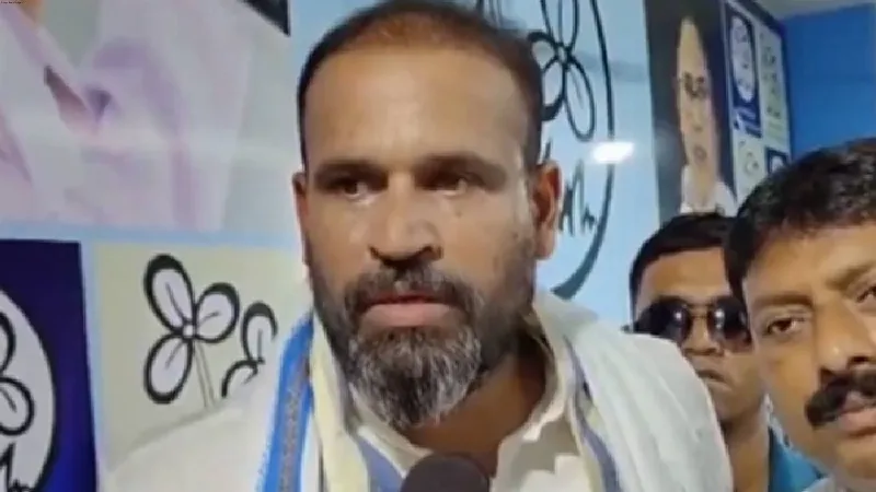 Congress urges WB Governor to take action against Yusuf Pathan