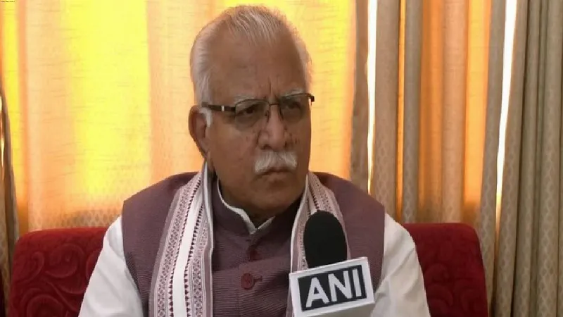 'Congress corrupt; keeps repeating lies,' says former CM Manohar Lal Khattar after casting vote