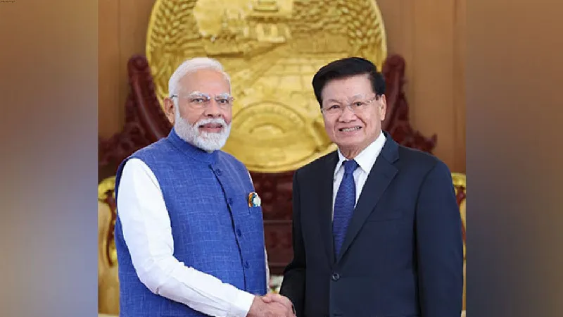 PM Modi meets Laos President Thongloun Sisoulith, expresses India's commitment to deepen bilateral ties