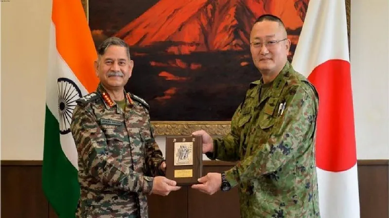 Army Chief Gen Dwivedi Visits Japan's Fuji School, meets with Lieutenant General Yasuyuki Kodama