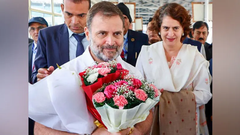 Rahul Gandhi, Priyanka Gandhi leave for Kerala's Wayanad, to file nomination