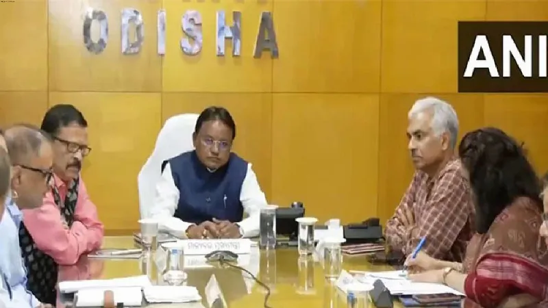 Odisha CM Majhi chairs meeting to review preparedness for Cyclone Dana in Bhubaneswar