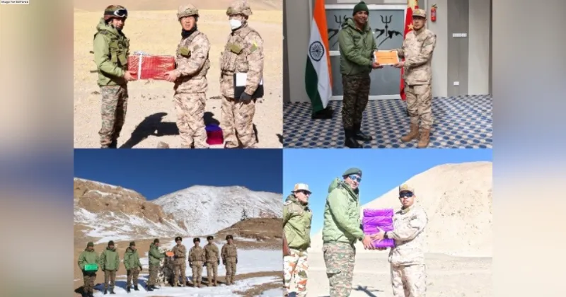 Disengagement almost done, India-China armies exchange sweets at various border points in Ladakh on Diwali