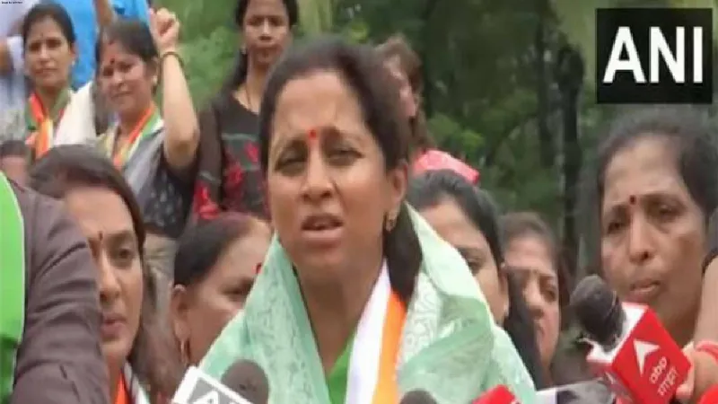 Supriya Sule protests against Maha govt over delay in 'Shakti Bill', prescribing death penalty for rapists