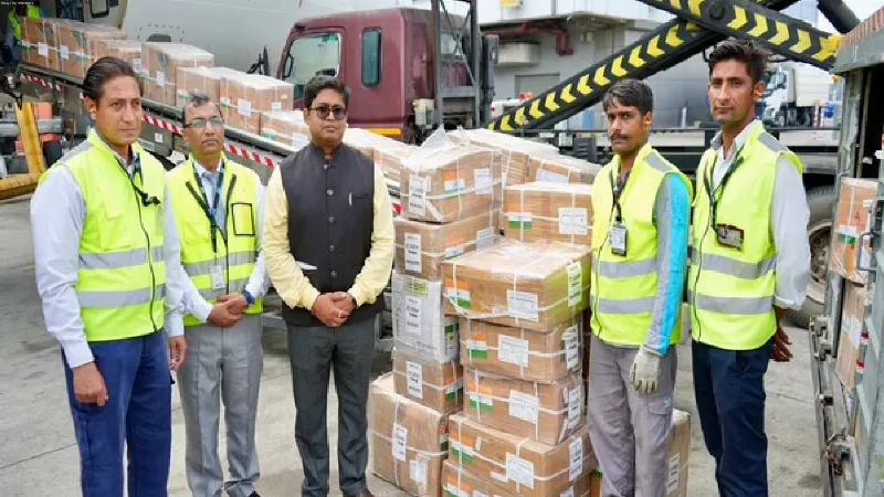 'Vishwabandhu': India sends 2300 kg medical aid to Chad after fire incident