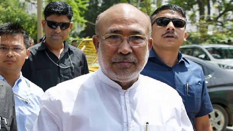 Manipur CM Biren Singh meets Governor with 18 MLAs amid fresh incident of violence