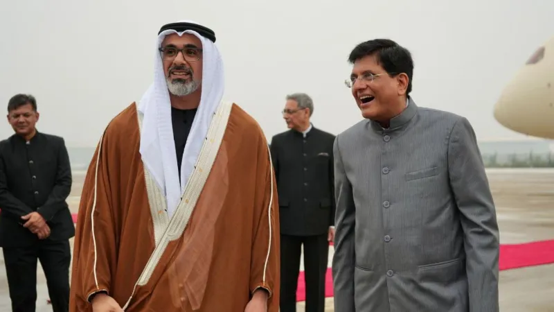 Abu Dhabi Crown Prince arrives in Delhi, to meet PM Modi tomorrow