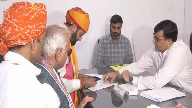 Haryana CM Nayab Singh Saini files nomination from Ladwa; says PM Modi will visit state on September 14