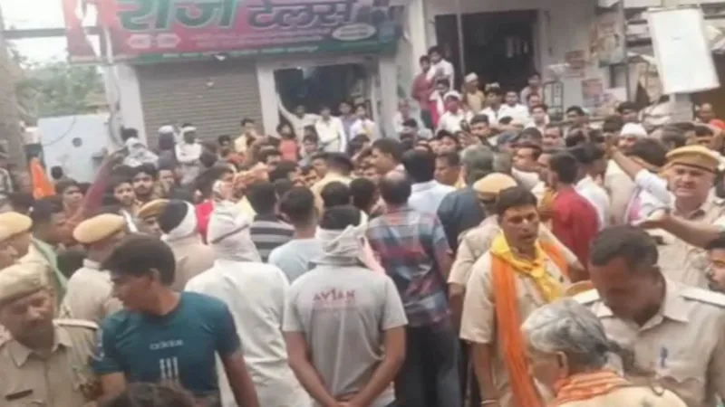 Stones pelted during religious procession in Rajasthan's Shahpura