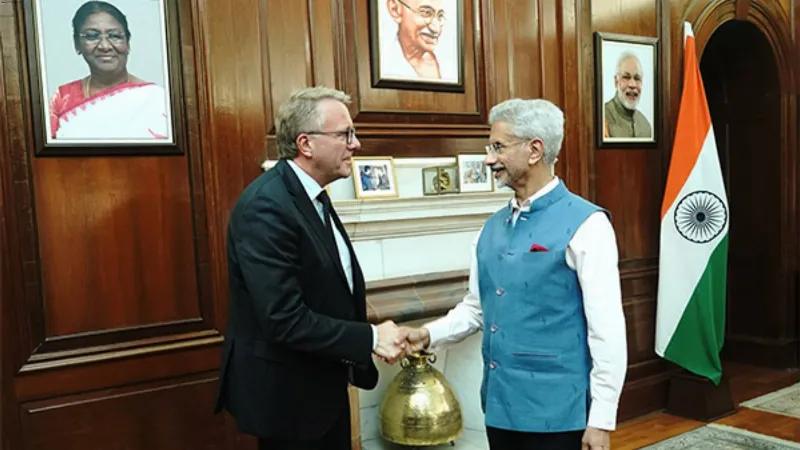 EAM Jaishankar meets Minister for Financial Affairs of Denmark, discusses Green Strategic Partnership