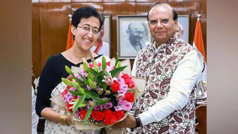 Delhi LG Saxena proposes Sep 21 swearing-in of CM designate Atishi