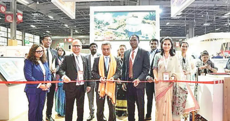 Raj tourism stall grabs attention in Paris