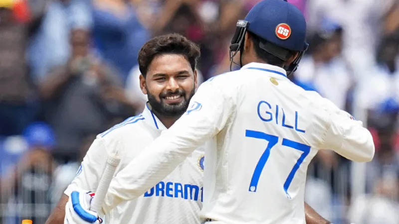 Pant, Gill smash centuries, India set Bangladesh mammoth 515-run target