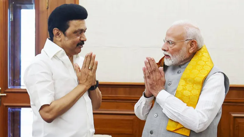 Tamil Nadu CM Stalin meets PM Modi; seeks release of funds under Samagara Siksha Scheme