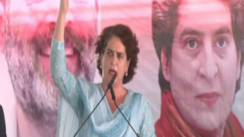 At Haryana rally, Priyanka Gandhi says, 