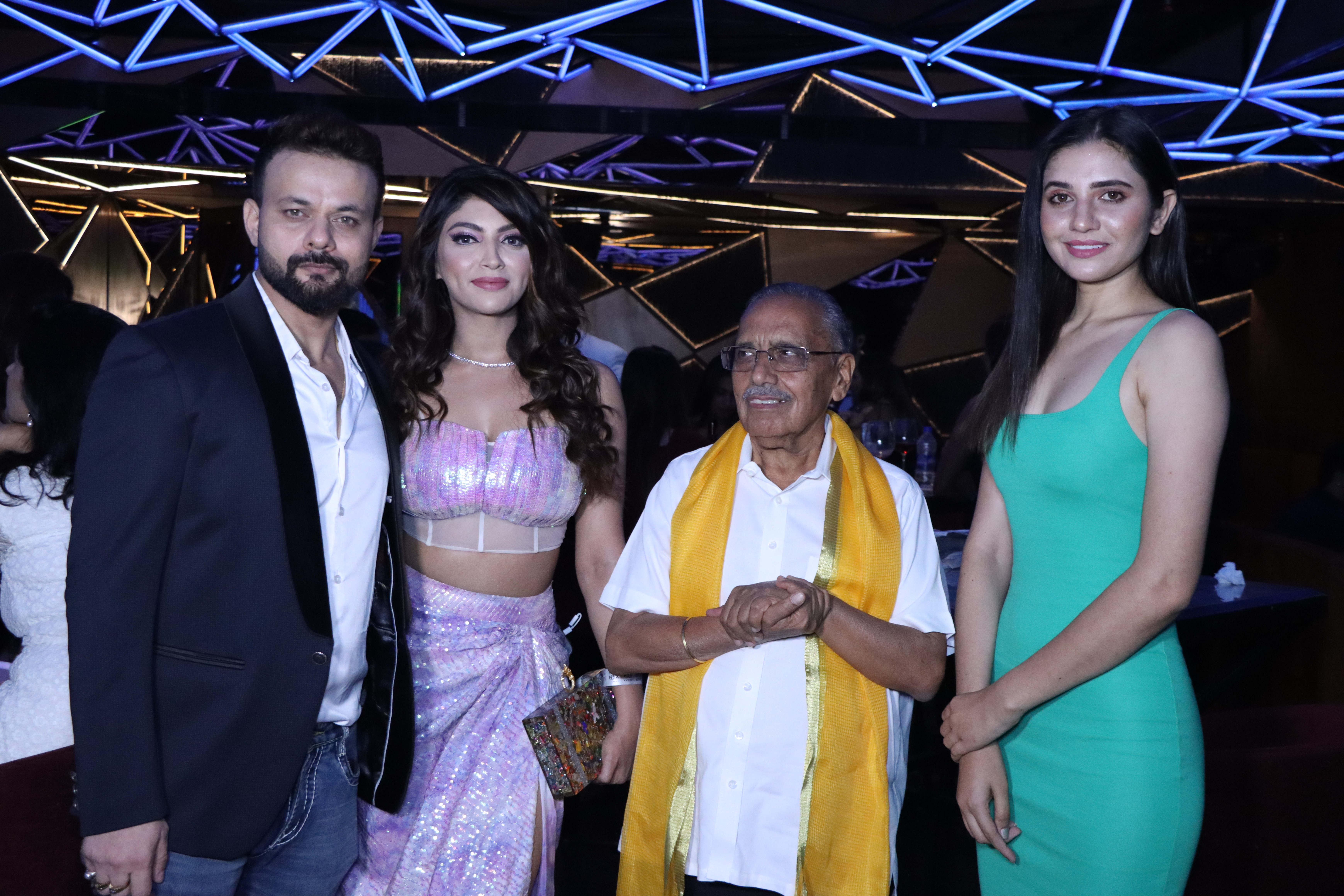 Ashish Tiwari with Akanksha Puri, Jagdeesh Chandra and Ankita Khandal