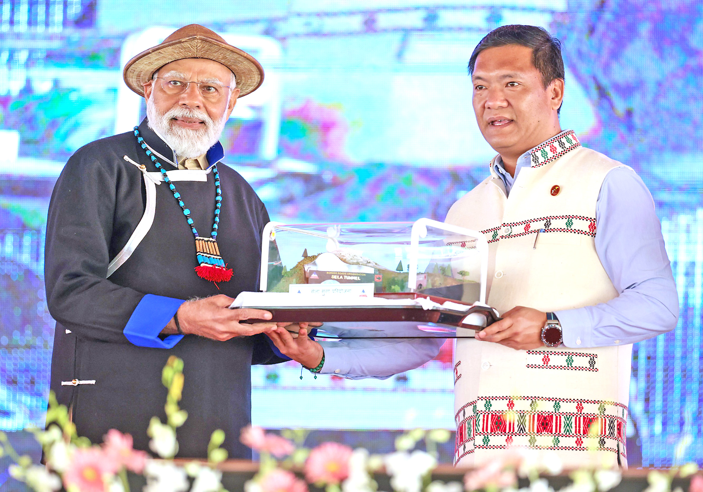 PM Modi with Pema Khandu.