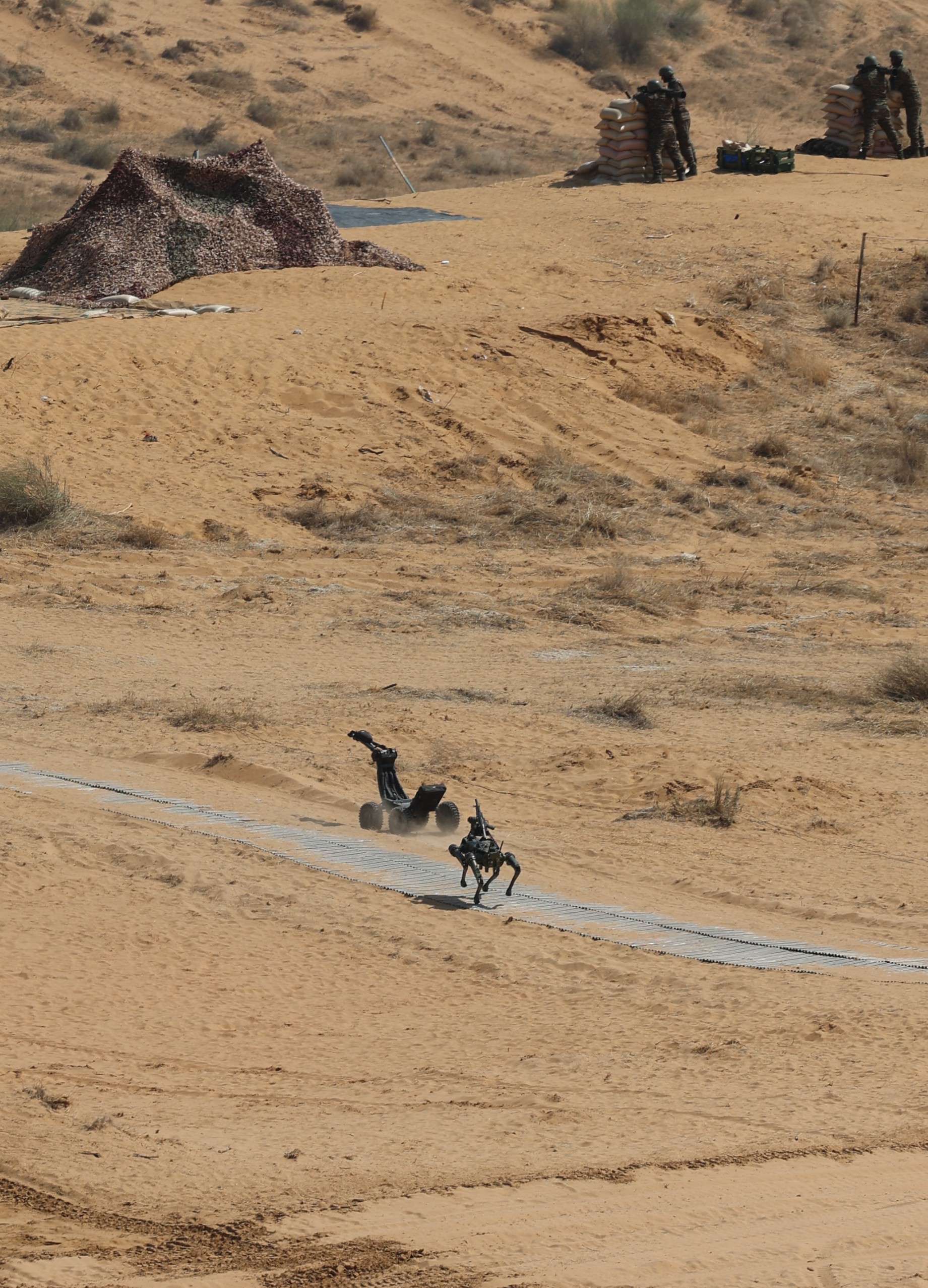 PM Modi witnesses ‘Bharat Shakti’ - a Tri-Services Firing and Manoeuvre Exercise in Pokhran, Rajasthan