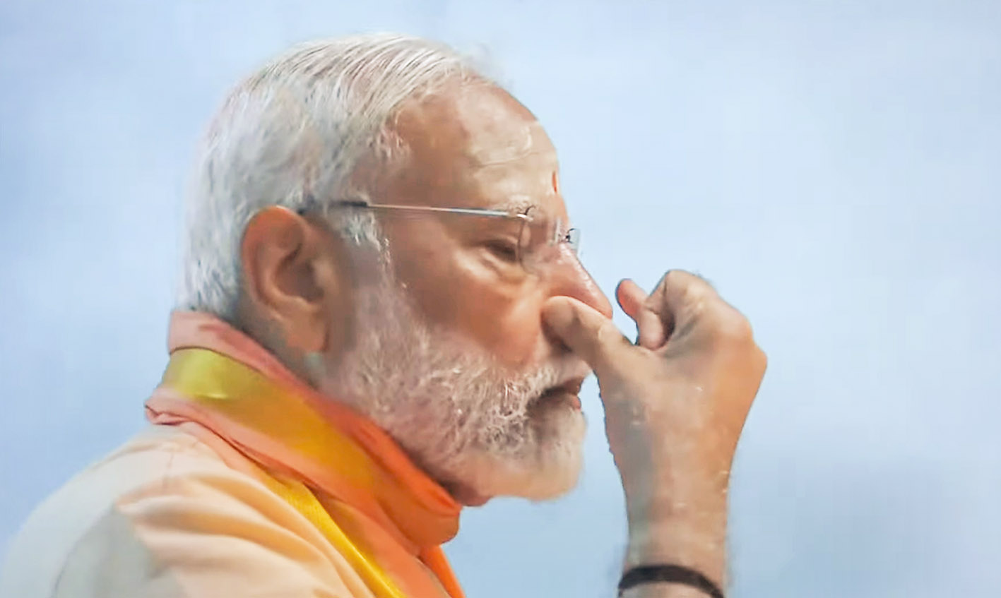 PM Modi at the Vivekananda Rock Memorial