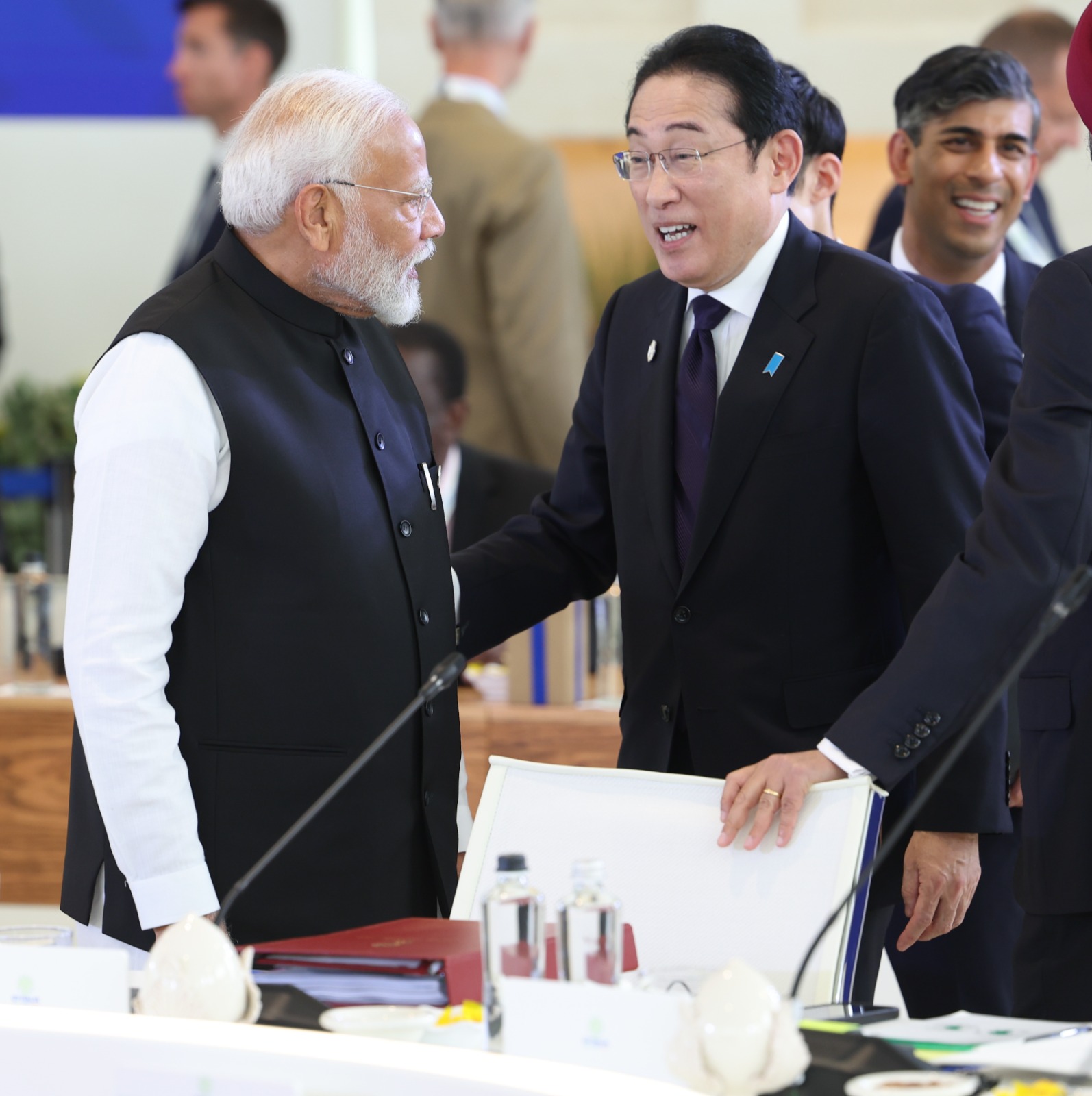 Modi with Fumio Kishida